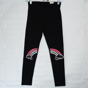 Justice Graphic Full Length Leggings Sz 12